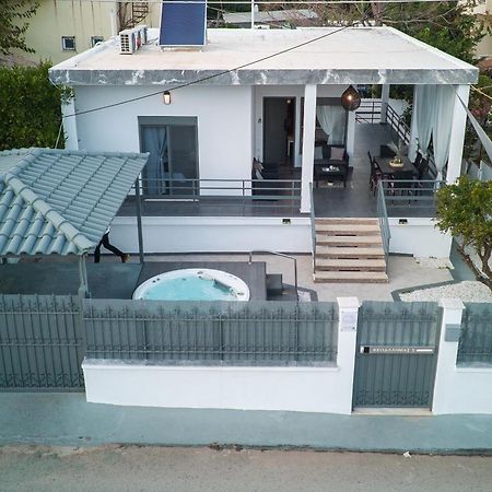 Villa Seaside House In Néa Mákri Exterior foto