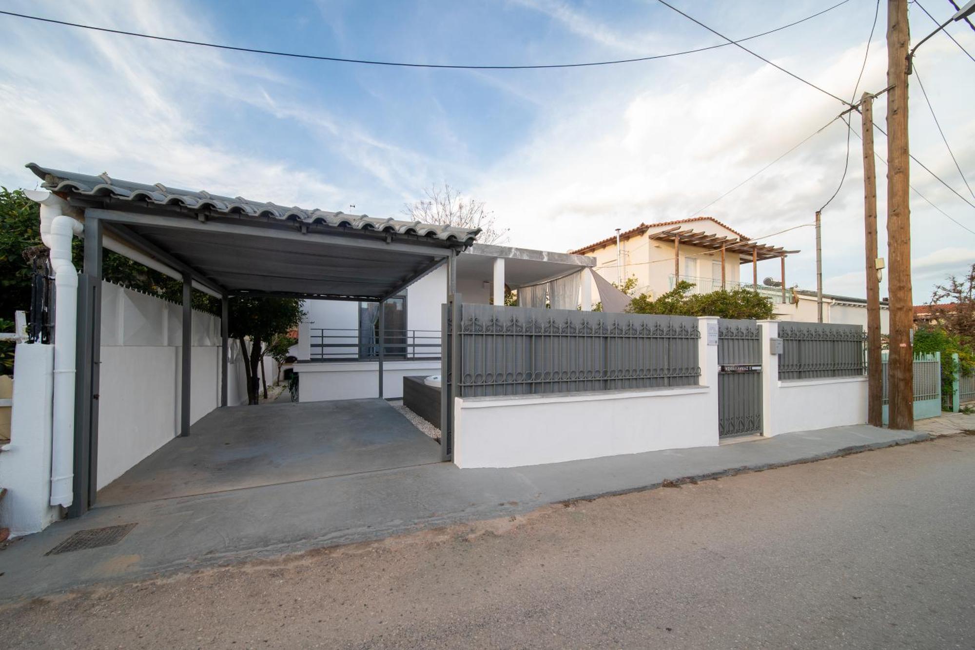 Villa Seaside House In Néa Mákri Exterior foto